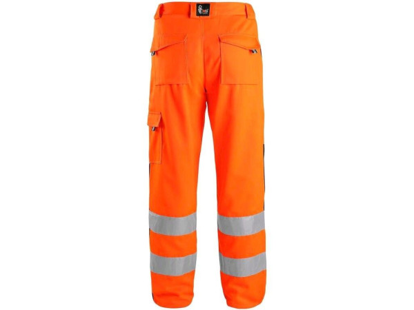 Nohavice CXS NORWICH, výstražné, pánske, oranžovo-modré, veľ. 66