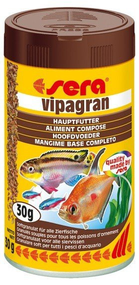 Sera základní krmivo pro okrasné ryby Vipagran 100ml Nature