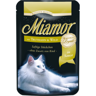 Finnern Miamor Ragout krocan+zvěřina kapsička 100g