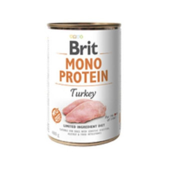Konzerva Brit Mono Protein Turkey 400g