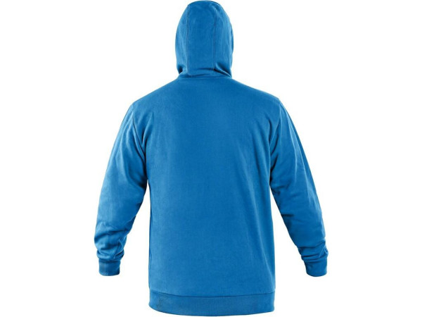 Bluza z kapturem CXS ARYN, błękitny, rozmiar S