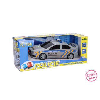 Auto RC na dálkové ovládání policie ČR 23 cm
