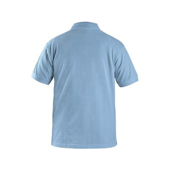 Polokošile CXS MICHAEL, krátký rukáv, nebesky modrá, vel. 2XL