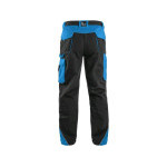 Spodnie CXS SIRIUS BRIGHTON, męskie, czarno-niebieskie, rozmiar 46