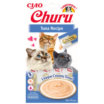 Churu cat mäsové pyré - tuniak 56g