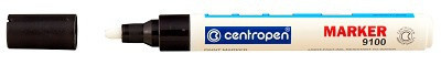 Marker Centropen 9100 lakier permanentny czarny szerokość 1 - 5mm