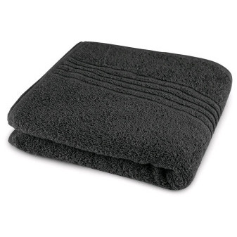 CXS ručník 50 x 100 cm, 500 g/m2, černý