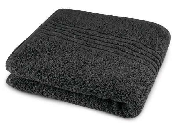 CXS ručník 50 x 100 cm, 500 g/m2, černý