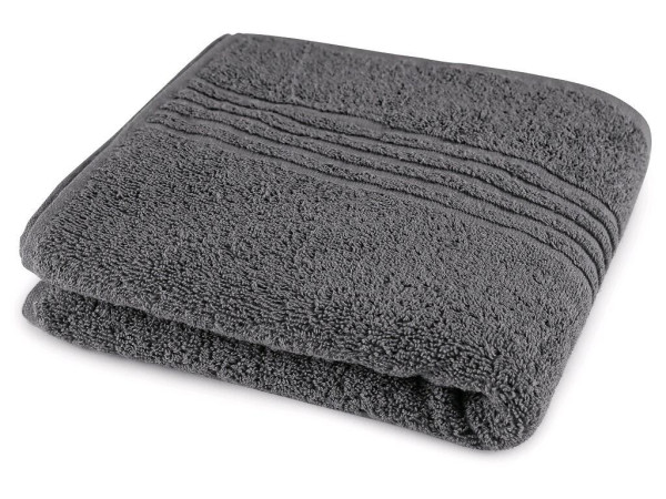 CXS ručník 50 x 100 cm, 500 g/m2, antracitový