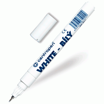 Marker Centropen 9211 lakier permanentny biały szerokość 0,7mm