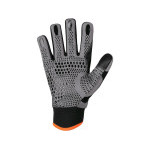 Rękawiczki CXS CARAZ, kombinowane, szaro-czarne, rozmiar 9