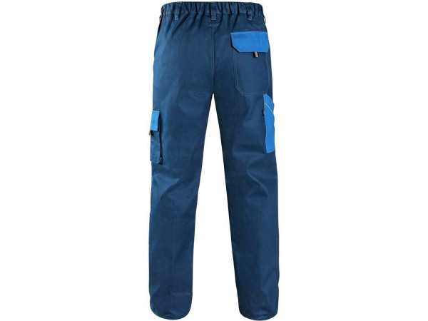 Spodnie CXS LUXY JOSEF, męskie, niebiesko-niebieskie