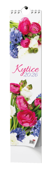Nástěnný kalendář - Kravata - Kytice