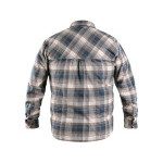 Košile CXS TIM, dlouhý rukáv, pánská, petrol-béžová, vel. 43/44