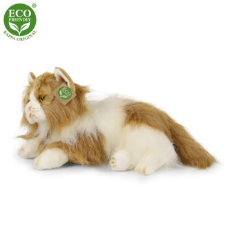 Plyšová kočka perská dvojbarevná 30 cm ECO-FRIENDLY