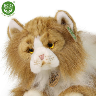 Pluszowy kot perski dwukolorowy 30 cm EKOLOGICZNY