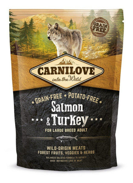Carnilove Salmon & Turkey for LB Puppy 1,5kg