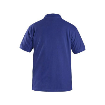 Polokošile CXS MICHAEL, krátký rukáv, středně modrá, vel. XL