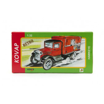 Auto-pokladnička Hawkeye plech 18cm 1:32 v krabičce Kovap