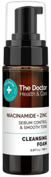 DR. H&C Čístící pěna na oblčej na mastnou pleť se zinkem 150 ml