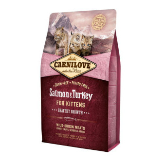 Carnilove Cat Grain Free Salmon&Turkey Kittens Healthy Growth 2kg