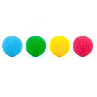 Skákací míček barevný se světlem 6.5 cm