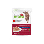 Kapsička Trainer Natural CAT AD. hovězí  85g