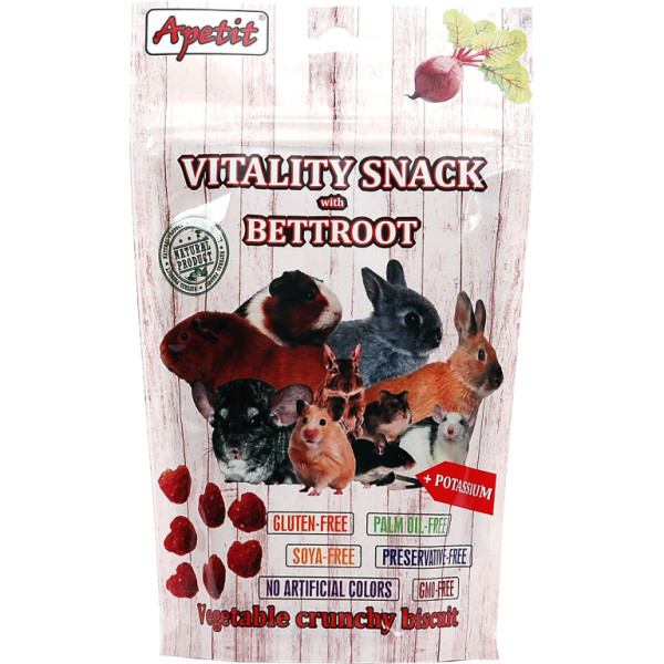 Apetít Vitality snack s červenou repou 80g