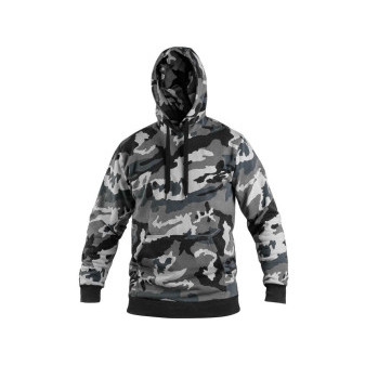 Mikina CXS ARYN, pánská, šedo-bílá (maskáč), vel. 2XL