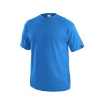 Tričko CXS DANIEL, krátky rukáv, azúrovo modré, veľ. M