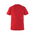 Tričko CXS NOLAN, krátký rukáv, červené, vel. L