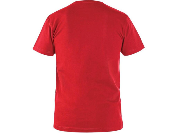 Tričko CXS NOLAN, krátký rukáv, červené, vel. L