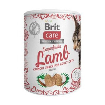 Brit Care Cat Snack Superowoce Jagnięcina 100 g