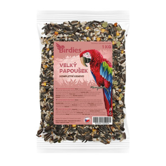 Birdies krmivo standard pro velké papoušky 1kg