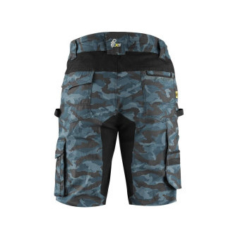 Kraťasy CXS STRETCH, pánské, maskáčové modré