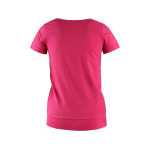 Tričko CXS EMILY, dámské, krátký rukáv, růžová, vel. XS