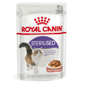 Royal Canin Sterilised gravy ve šťávě 12x85g