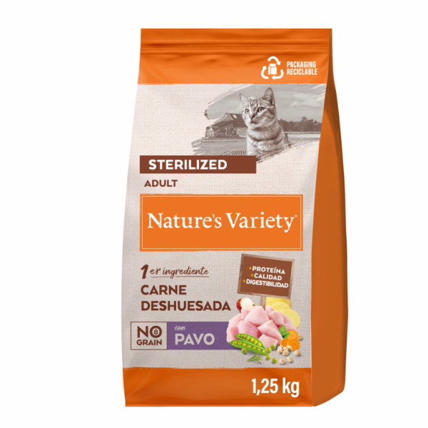 Nature´s variety original pro kočky s krůtím 1,25kg