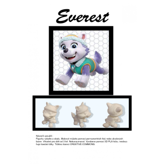 Everest - 3D postavička