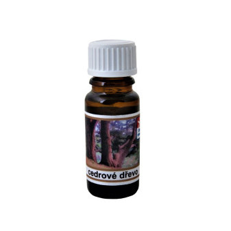 Olej do aromalampy, vonné esence, Cedrové dřevo, 10ml