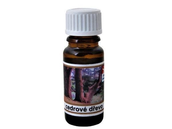 Olej do aromalampy, vonnej esencie, Cédrové drevo, 10ml