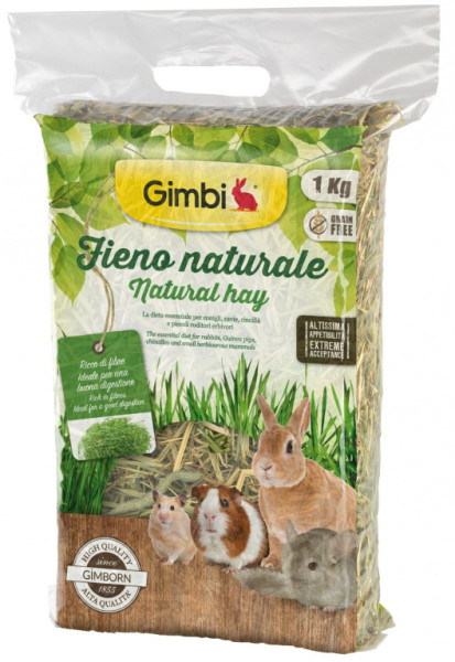 GIMBI krmné seno 30l/1kg