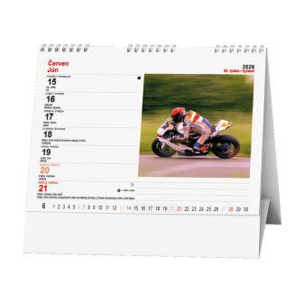Stolní kalendář - Motorbike