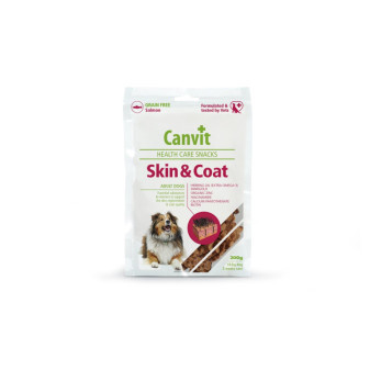 Canvit Snack Skin & Coat pre psov 200g