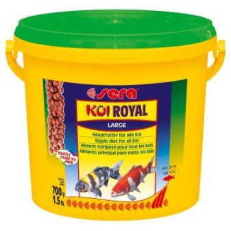 Sera základníé krmivo pro koi a iostatní jezírkové ryby Koi Royal Large 3,8l Nature