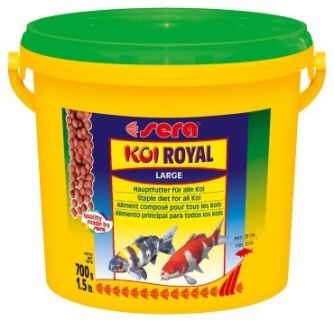 Sera základníé krmivo pro koi a iostatní jezírkové ryby Koi Royal Large 3,8l Nature