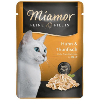 Finnern Miamor Fine Finest kurča + tuniak vrecko 100g