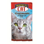 Perfecto Cat Jerkys drób + wątróbka 10 szt