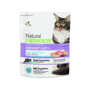 Trainer Natural Cat Exigent morská ryba 300g