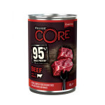 Konzerva Wellness Core Dog 95% Protein Adult hovězí s brokolicí 400g